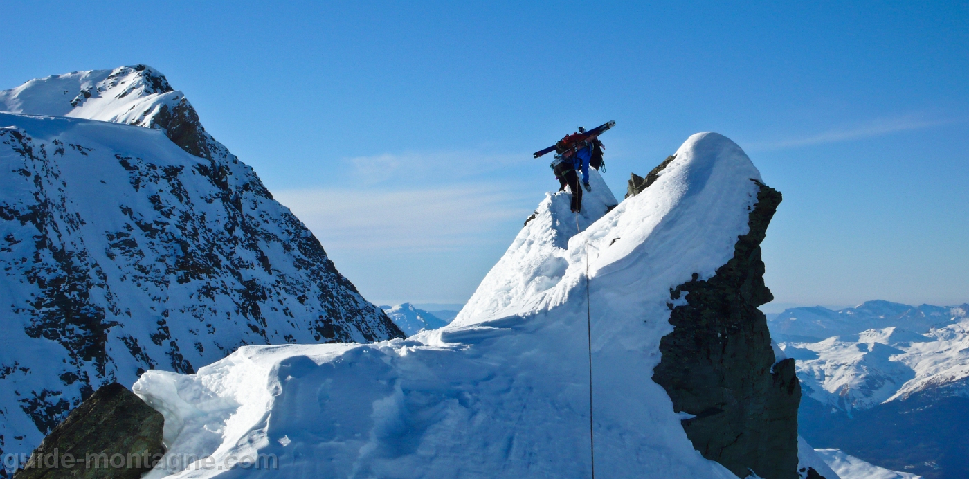 Arete du midi de Bellecote 12